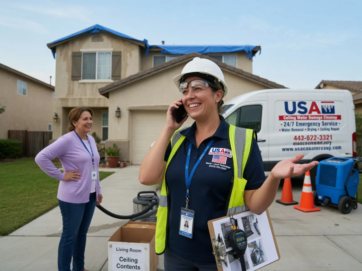 Ceiling Water Damage Restoration Rhodes, MI FAQs